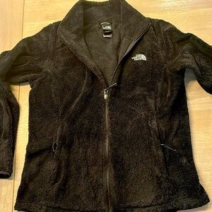 North‎ face black jacket size Medium